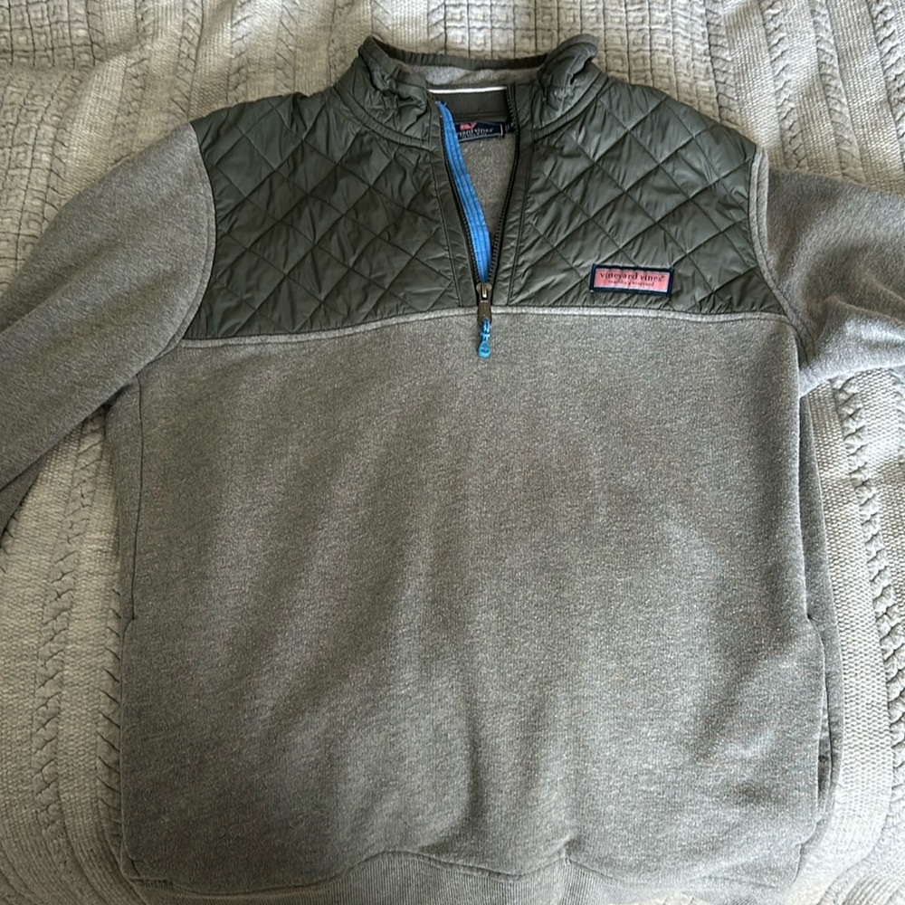 Vineyard vines quarter zip sweater